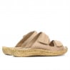 Damensandalen 513 Sandfarbe