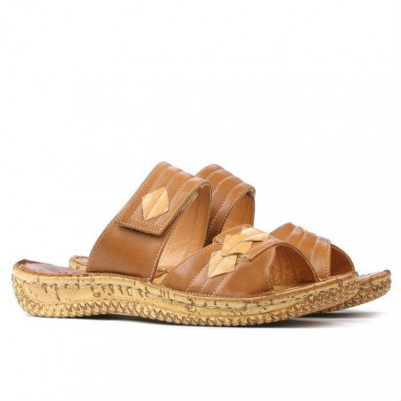 Damen Sandalen 506 gewachstes Braun
