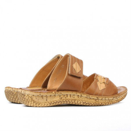 Damen Sandalen 506 gewachstes Braun