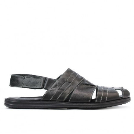Herrensandalen 302 schwarz