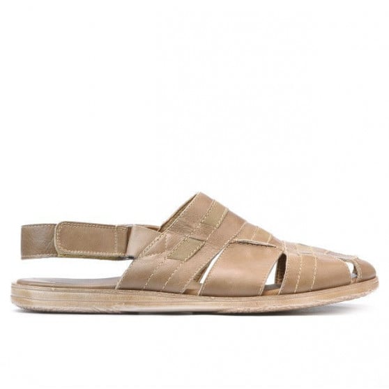 Herrensandalen 302 Tuxon Sandfarbe Herrensandalen 302 Tuxon Sandfarbe
