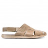 Herrensandalen 302 Tuxon Sandfarbe