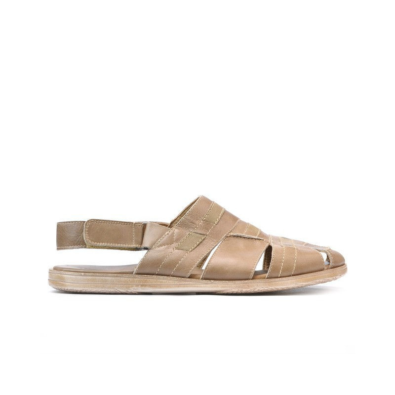 Herrensandalen 302 Tuxon Sandfarbe