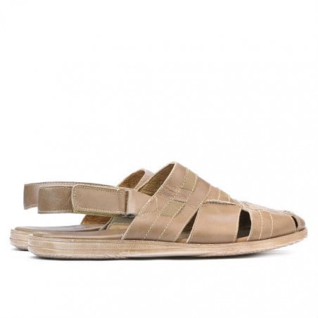 Herrensandalen 302 Tuxon Sandfarbe