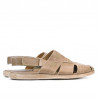 Herrensandalen 302 Tuxon Sandfarbe