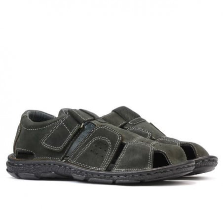 Herrensandalen 333 Tuxon Schwarz