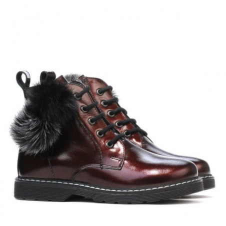 Kinderschuhe 3010 Lack Bordeaux