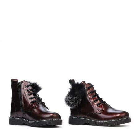 Kinderschuhe 3010 Lack Bordeaux