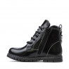 Kinderstiefel klein 38c Lack schwarz