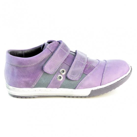 Kinderschuhe 134 Tuxon lila+grau Kinderschuhe 134 Tuxon lila+grau