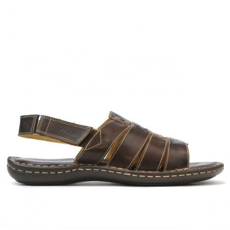 Herrensandalen 354 Kaffee