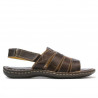 Herrensandalen 354 Kaffee