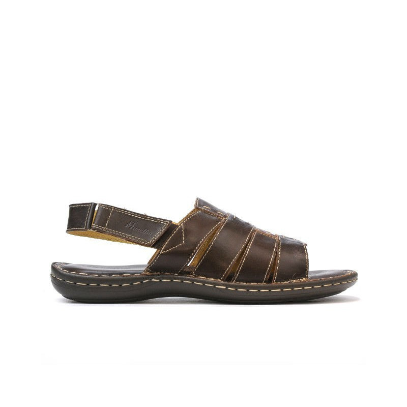 Herrensandalen 354 Kaffee