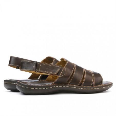 Herrensandalen 354 Kaffee