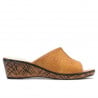 Damen Sandalen 5004p gewachstes Braun