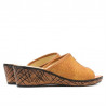 Damen Sandalen 5004p gewachstes Braun