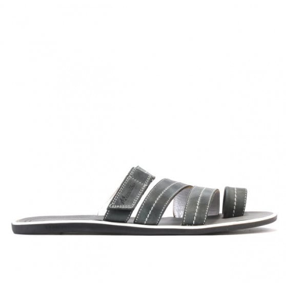 Herren Sandalen 306 a grau