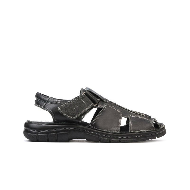 Herren Sandalen 338 Schwarz