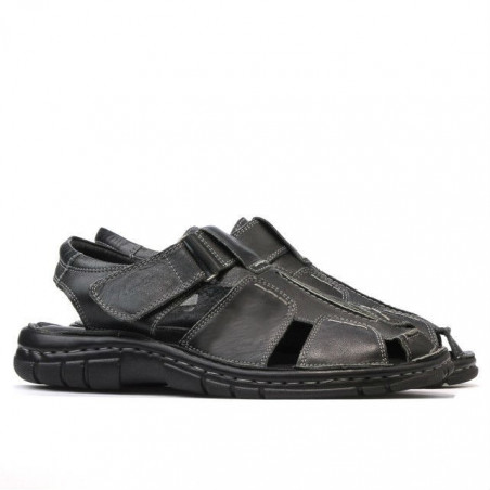 Herren Sandalen 338 Schwarz