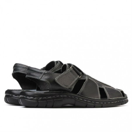 Herren Sandalen 338 Schwarz