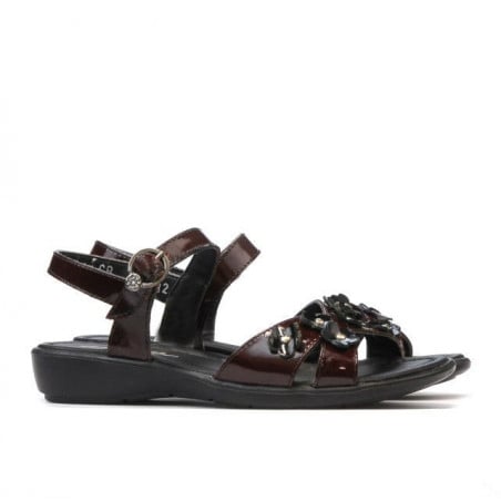 Kinder Sandalen 523 Lack Bordeaux