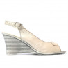 Damensandalen 596 Perlmutt Beige