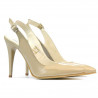 Damen Sandalen 1235 Lack Beige