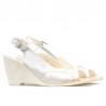 Damen Sandalen 599 perlmuttweiß