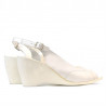 Damen Sandalen 599 perlmuttweiß