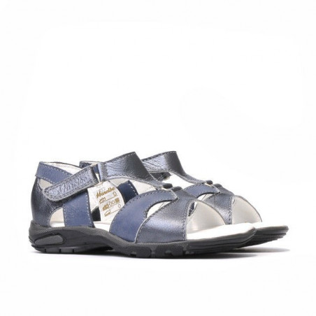 Sandalen für Kleinkinder 09c grau+indigo
