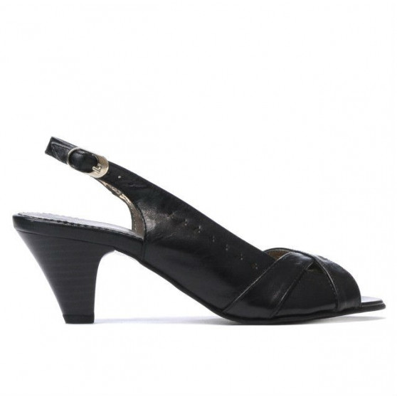 Damensandalen 1204 schwarz Damensandalen 1204 schwarz