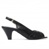 Damensandalen 1204 schwarz