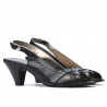 Damensandalen 1204 schwarz