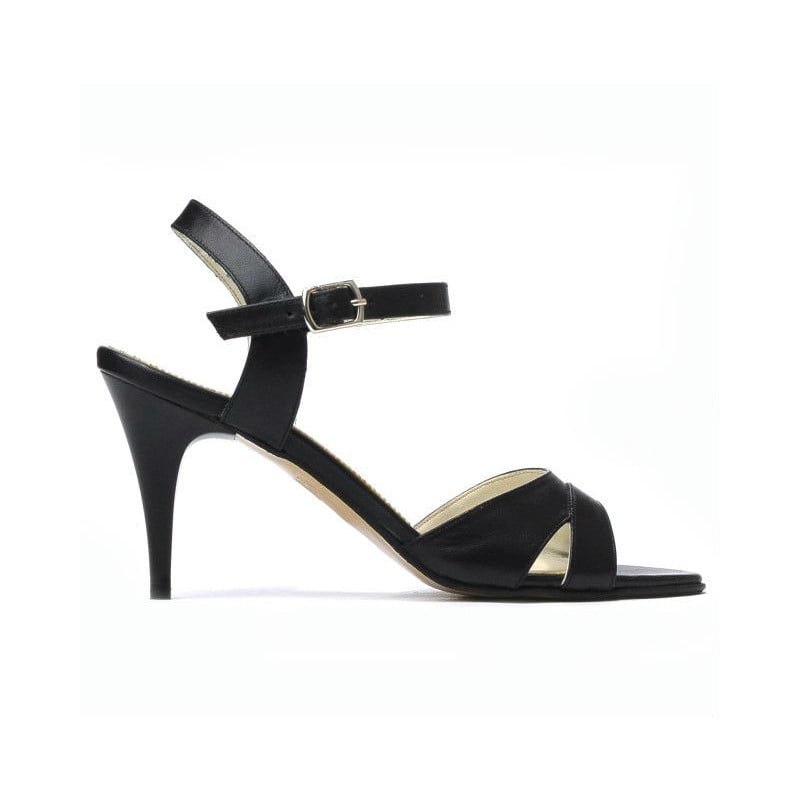 Damensandalen 1240 schwarz
