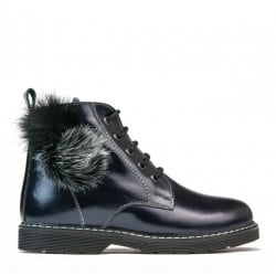 Kinderstiefel 3010 Lack Indigo