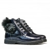 Kinderstiefel 3010 Lack Indigo