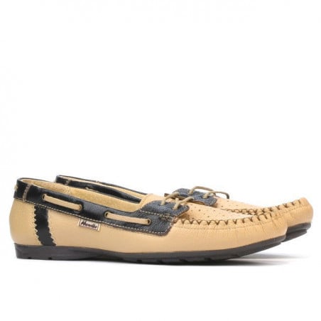 Damen Mokassins 620p Sand+Tdm