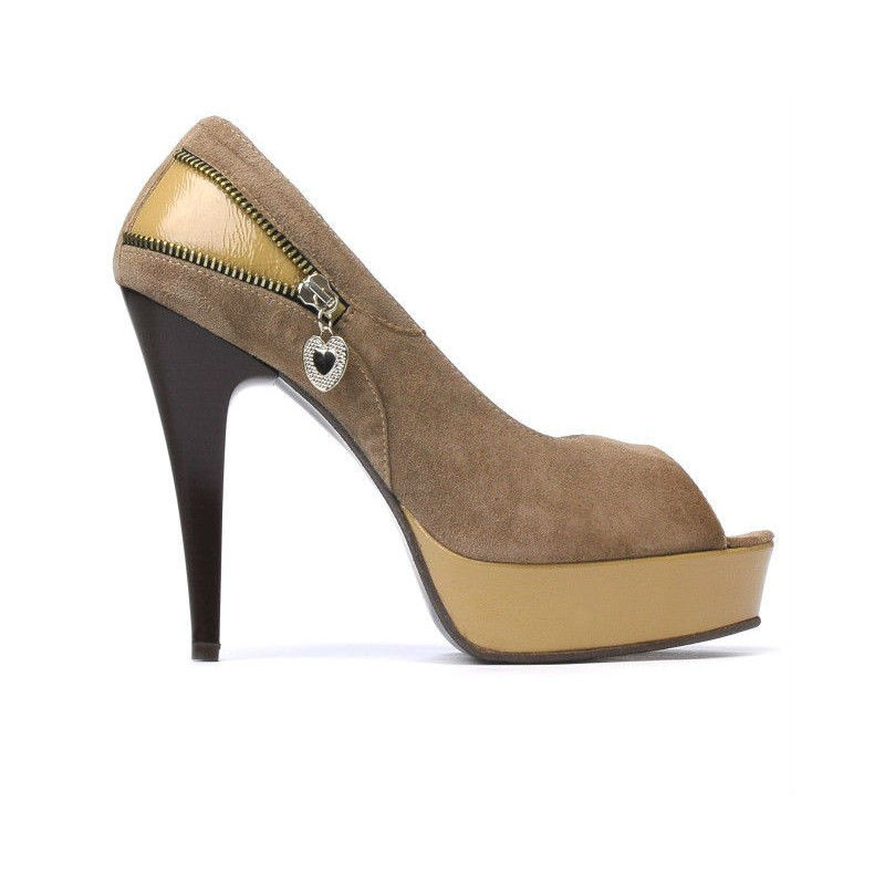 Damen Sandalen 1202 Sand Antilope kombiniert