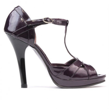 Damensandalen 1054 Lack lila