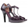 Damensandalen 1054 Lack lila