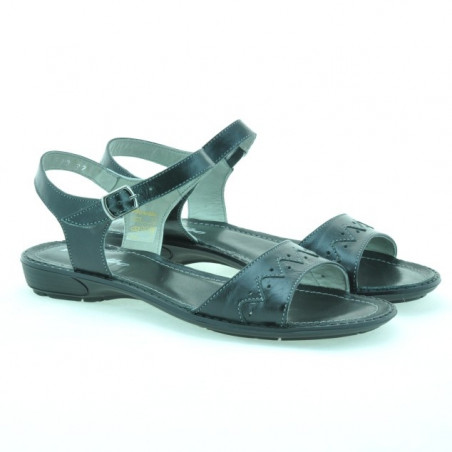 Damensandalen 590 schwarz