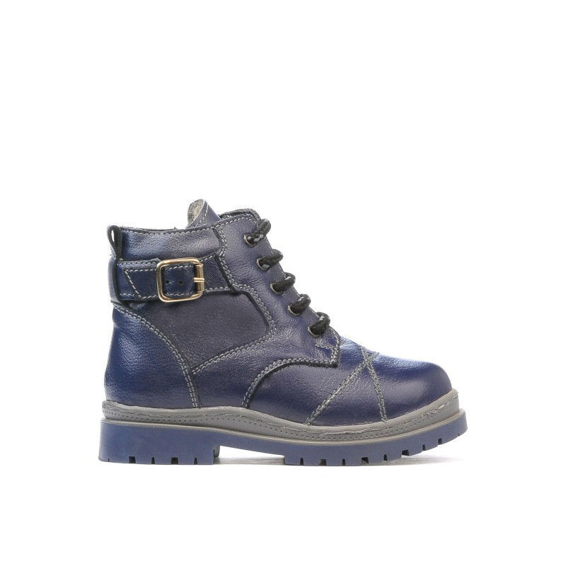 Kleine Kinderstiefel 21c Indigo
