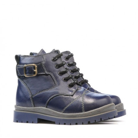 Kleine Kinderstiefel 21c Indigo