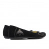 Kinderschuhe 117 schwarz Veloursleder