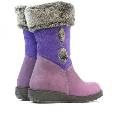 Kleinkinderstiefel 24c Tuxon lila kombiniert