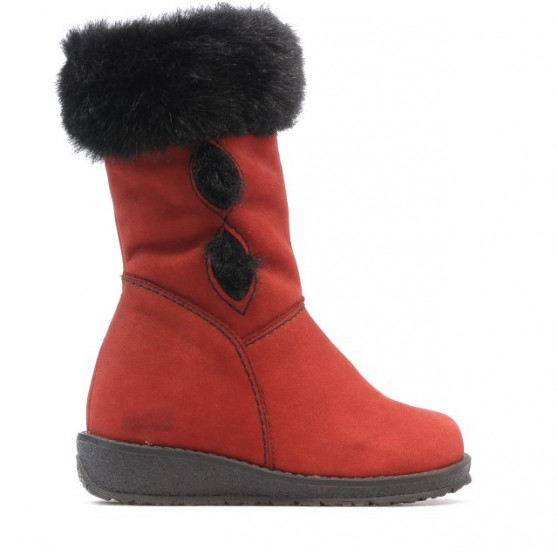 Kleinkinderstiefel 24c Bufo weinrot Kleinkinderstiefel 24c Bufo weinrot