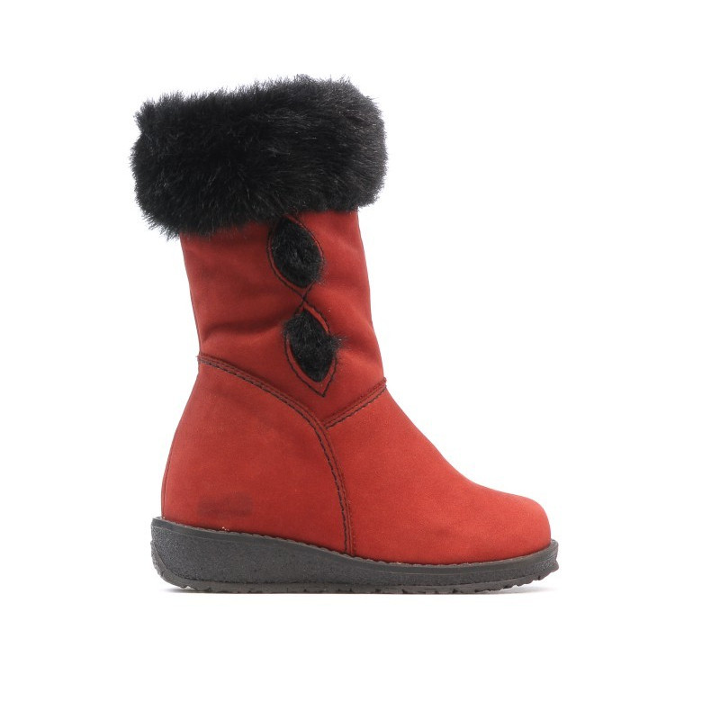 Kleinkinderstiefel 24c Bufo weinrot
