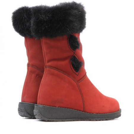 Kleinkinderstiefel 24c Bufo weinrot