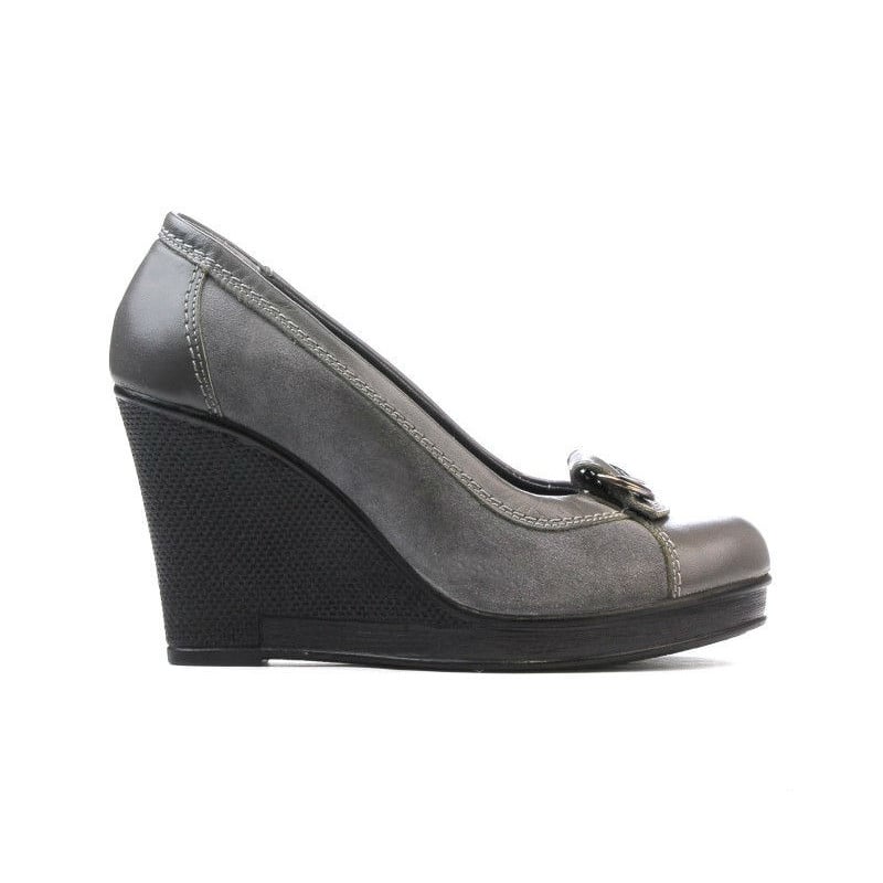 Damen Freizeitschuhe 178 grau kombiniert