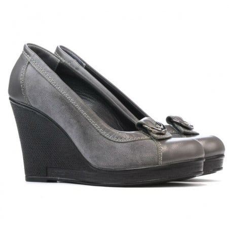 Damen Freizeitschuhe 178 grau kombiniert